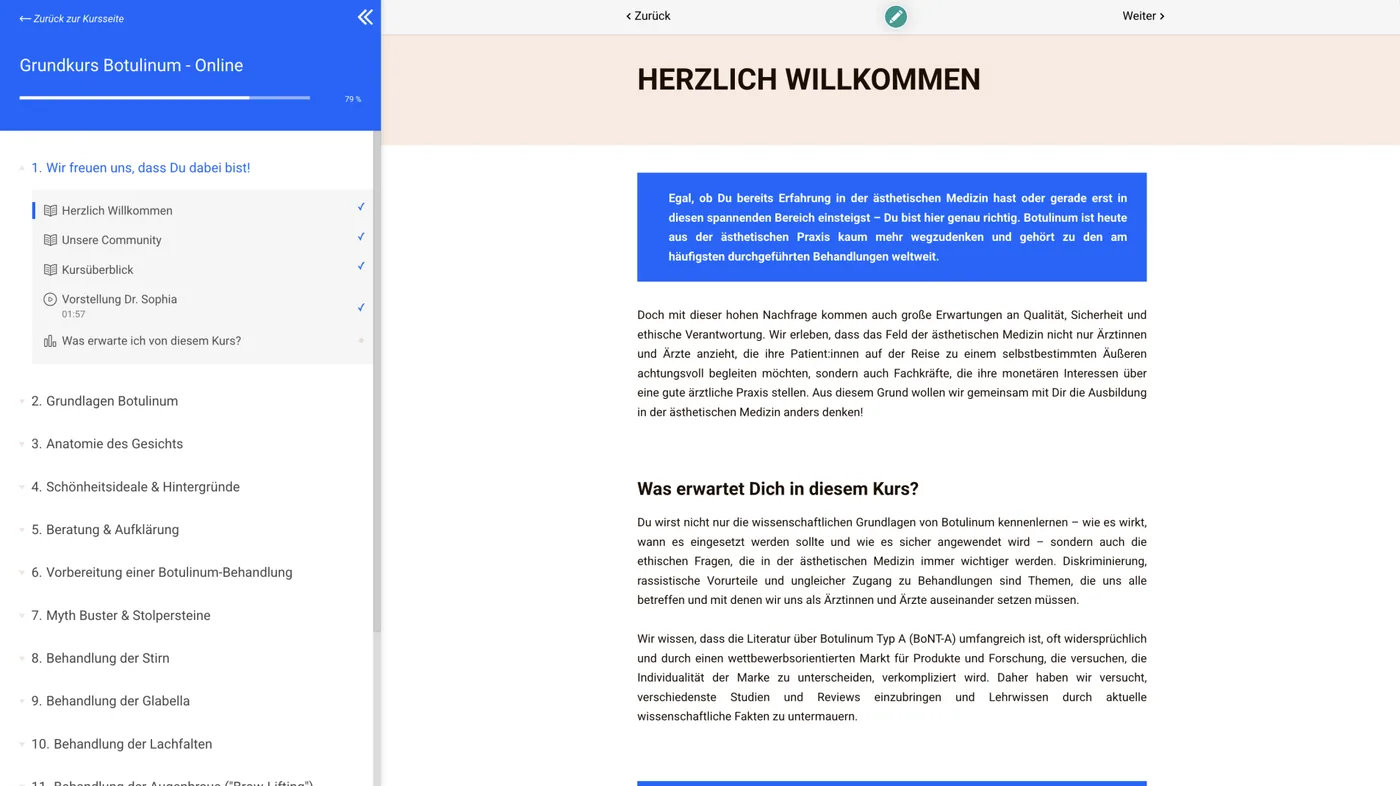 Einfache Navigation